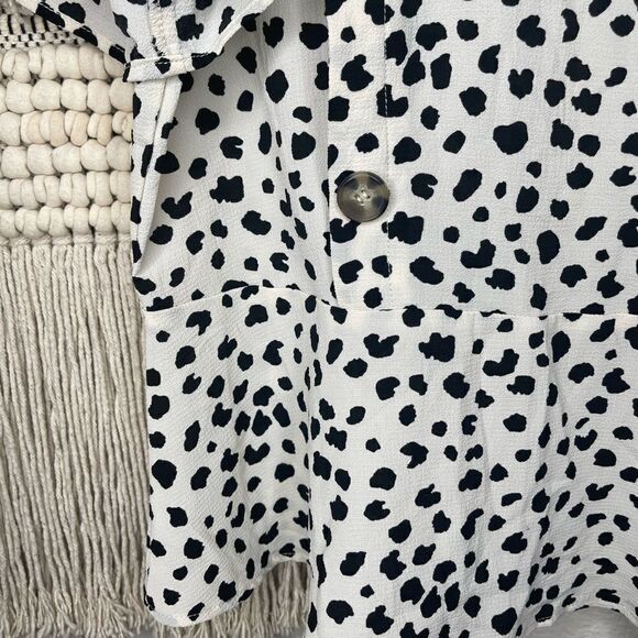 June & Hudson Leopard Spotted Top XL - Picture 7 of 7